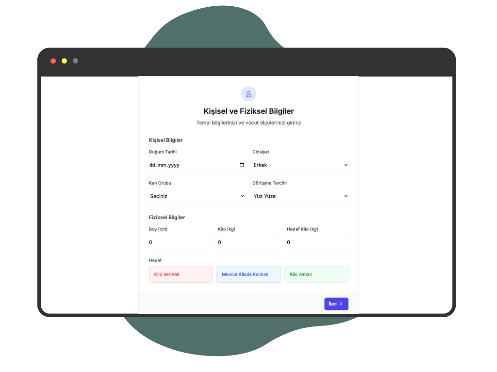 Otomatik Tanı Formları